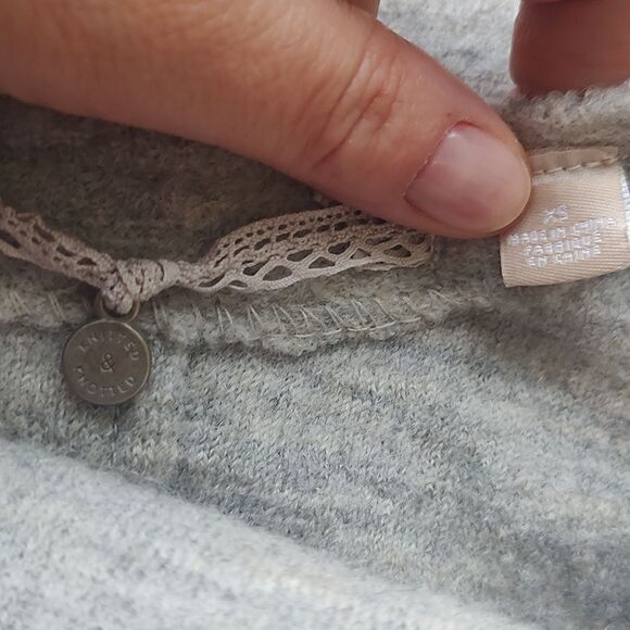 Anthropologie Afterlight Wool Dress Knitted & Knotted gray size XS, 100% Wool - Picture 8 of 12